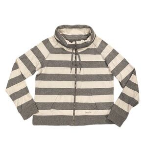 Calvin Klein Performance Zip Sweatshirt Women’s XL Quick Dry Funnel Cowl Neck